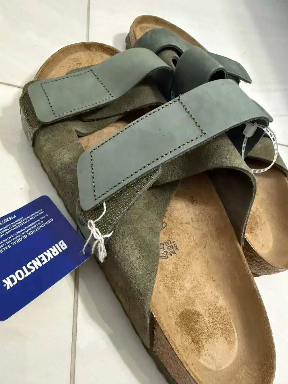 Birkenstock Sandals Sporty Comfort in Nubuck and Suede Leather